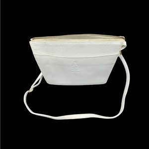 Mark Cross White Purse vintage